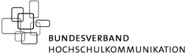 Logo vom Bundesverband Hochschulkommunikation